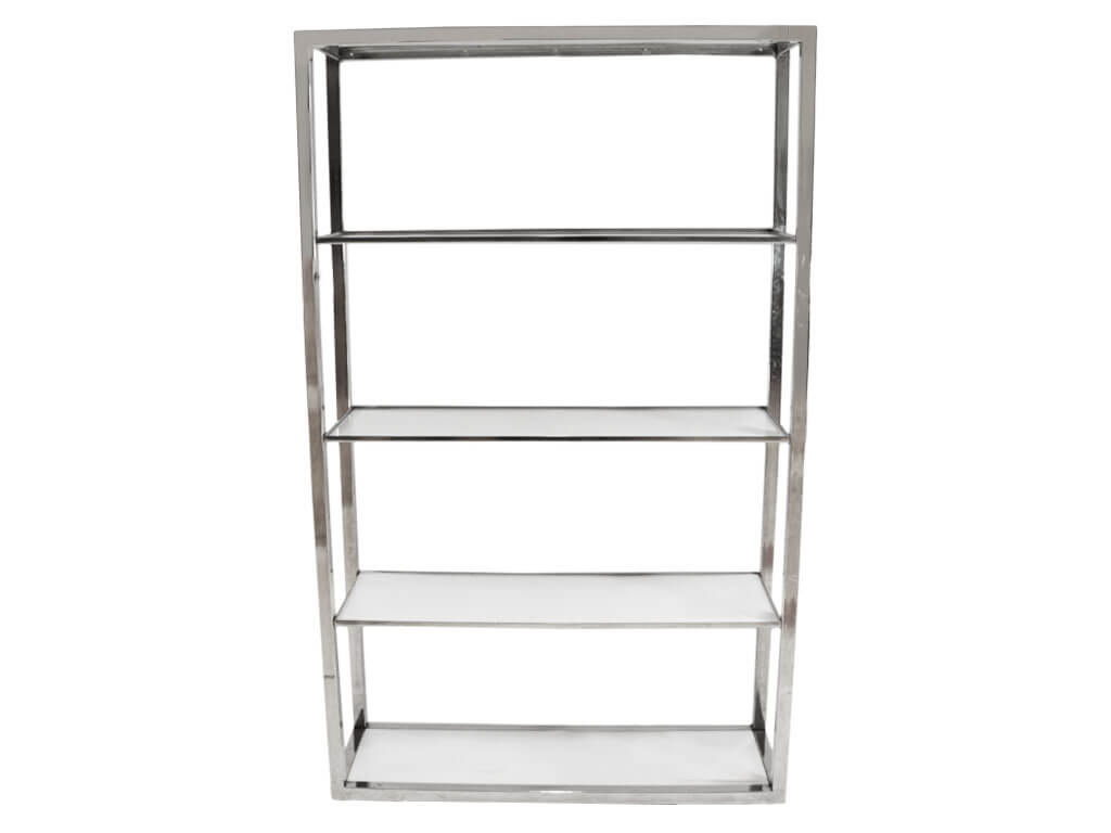  Chrome Plexi Back Bar 4' 