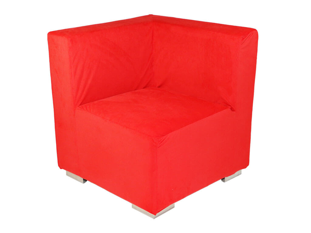 Sofa Modulaire Rouge