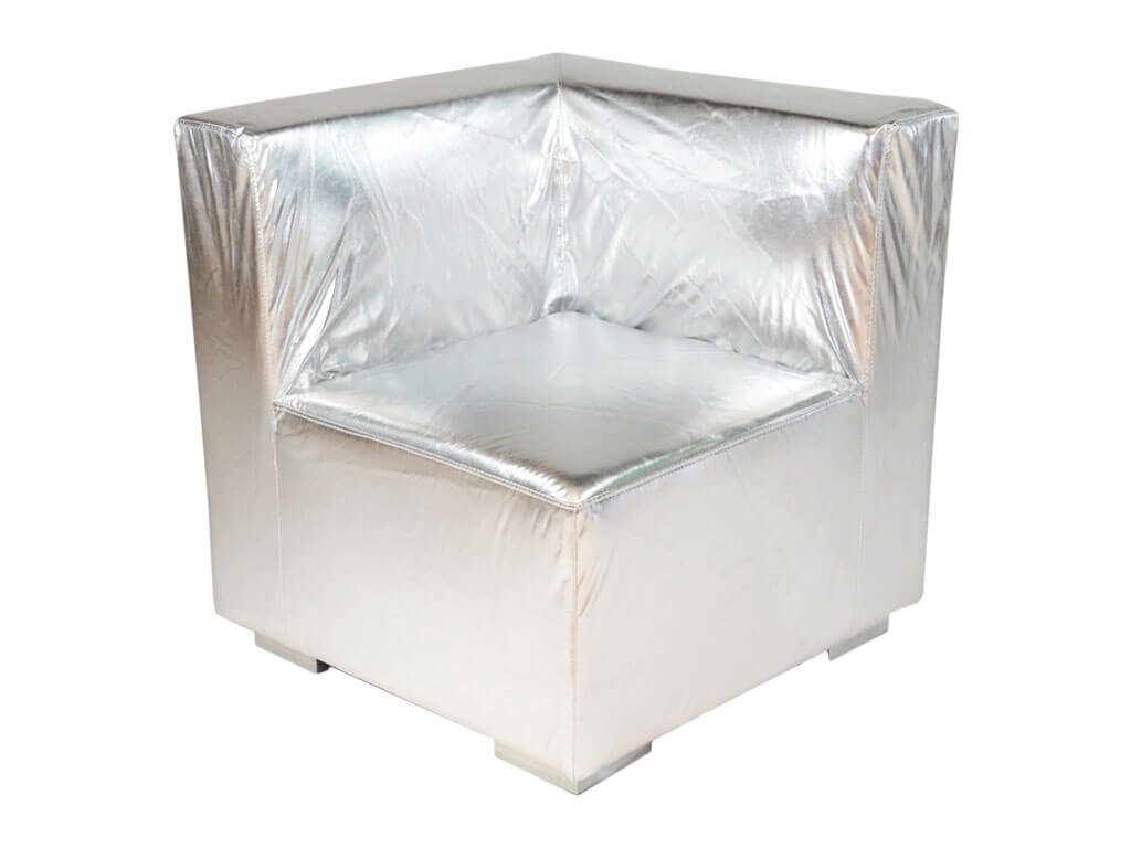 Silver Modular Sofa