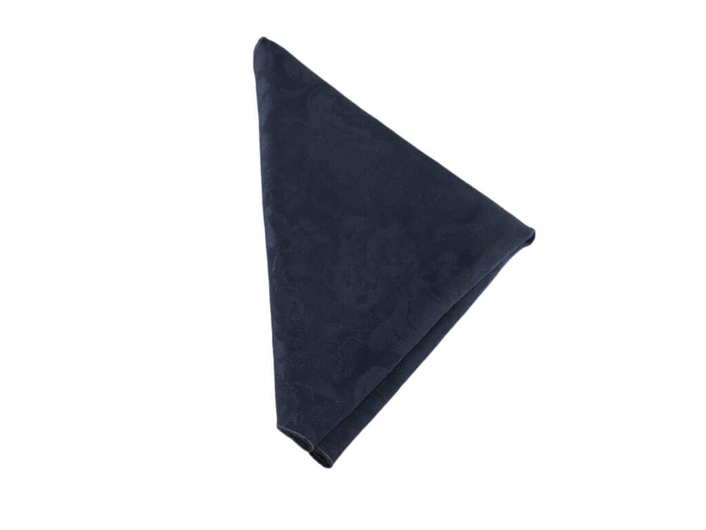 Serviette Florale Bleu Marin