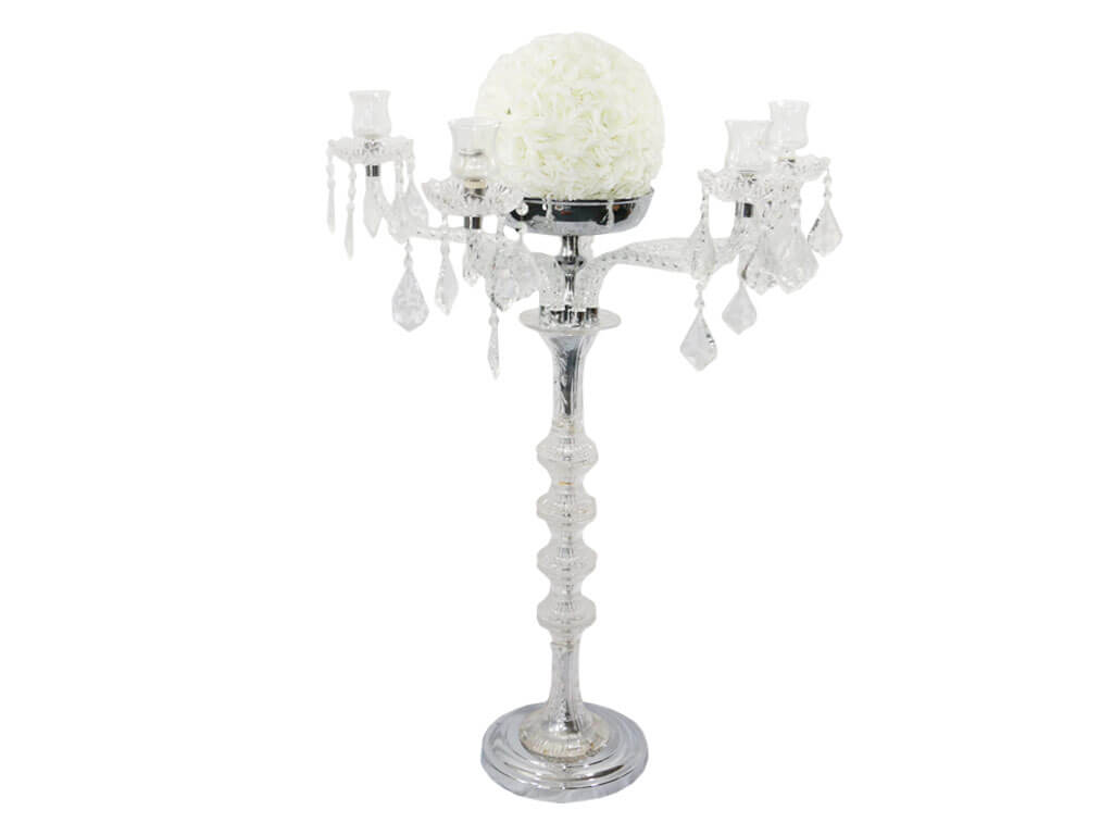 Chandelier Traditionelle Crystaux 5 Branches