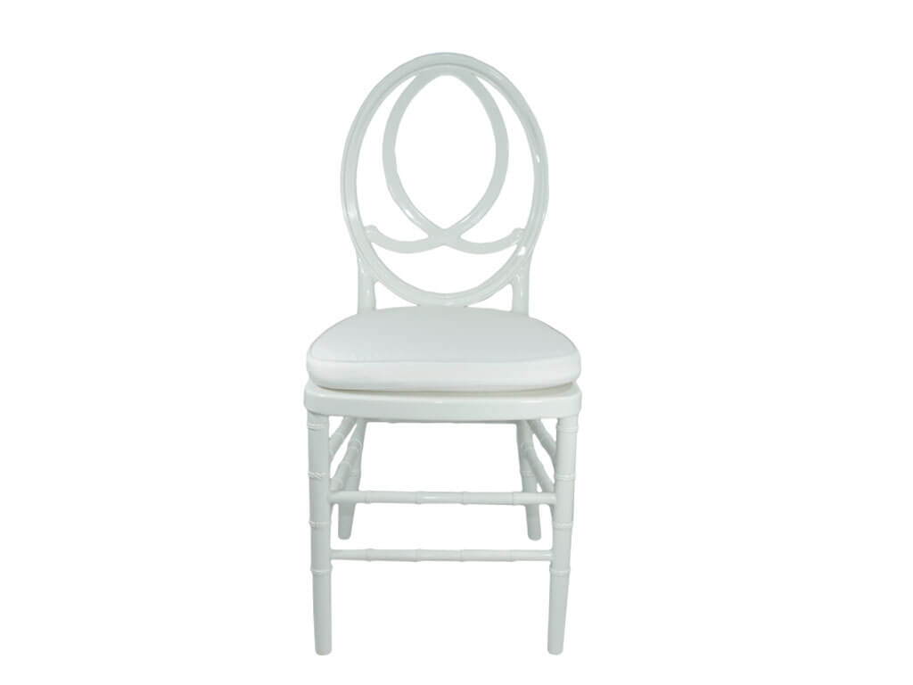 White Chanel Chair