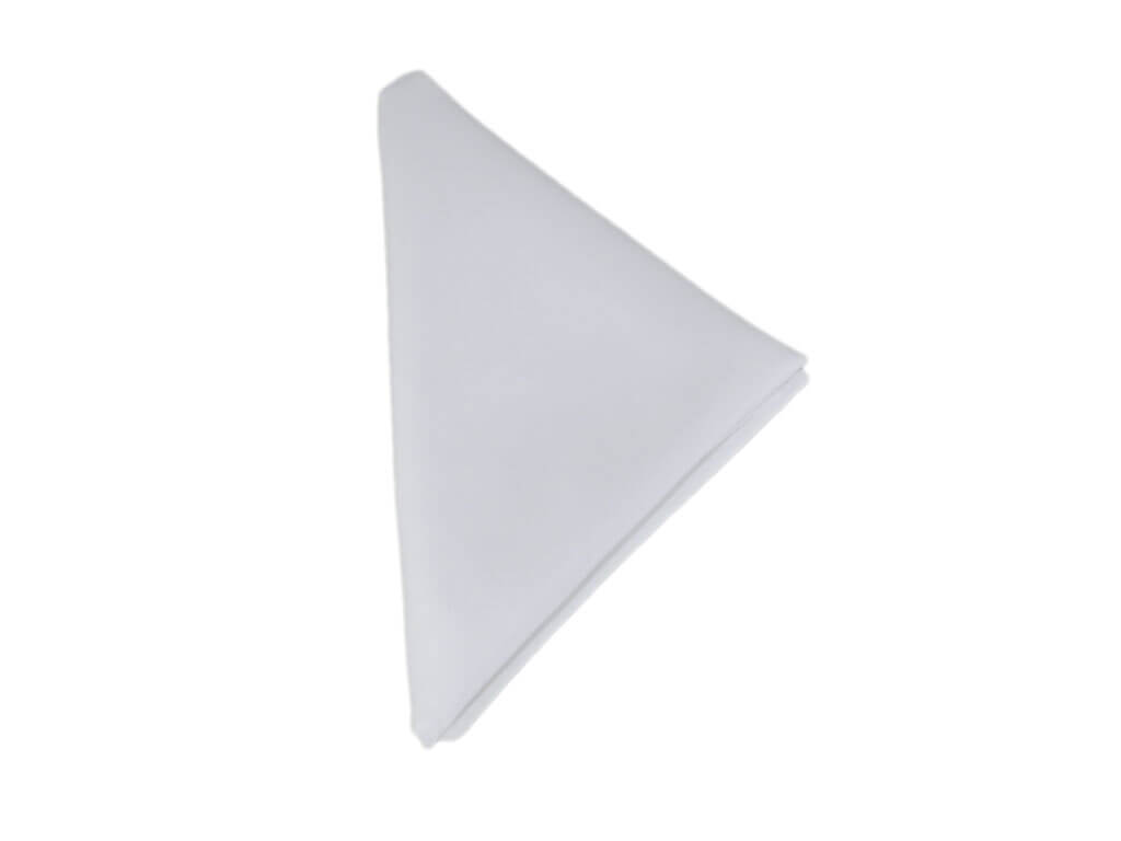 Serviette Blanc
