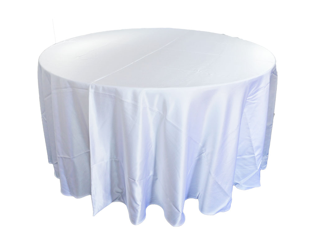 Nappe Satin Blanc