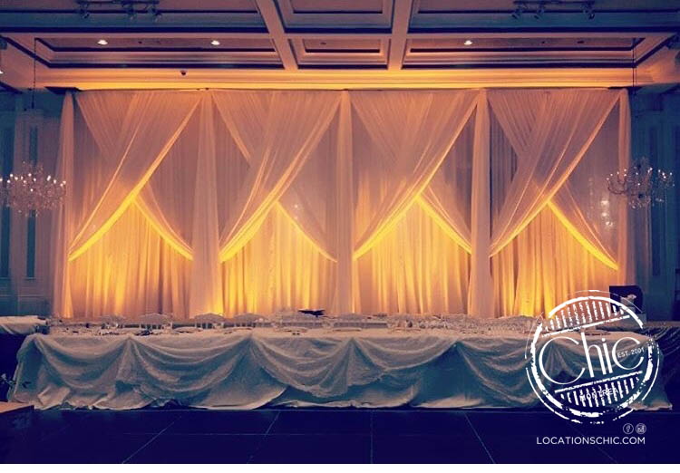 Head Table Backdrop