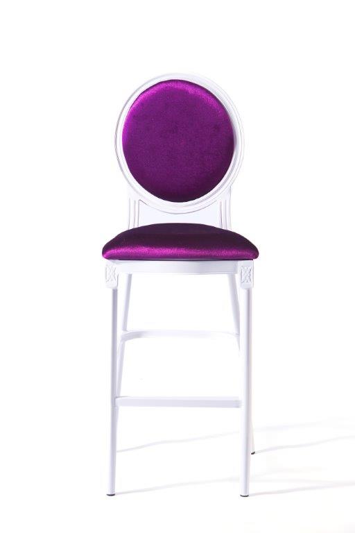 Louis Purple Barstool