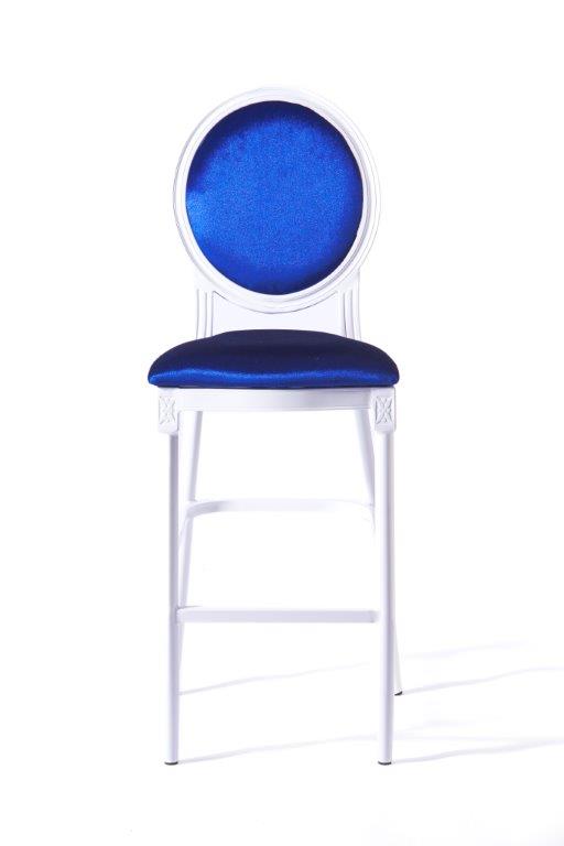 Louis Navy Blue Barstool