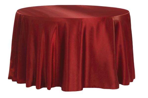 Nappe Satin Bourgogne