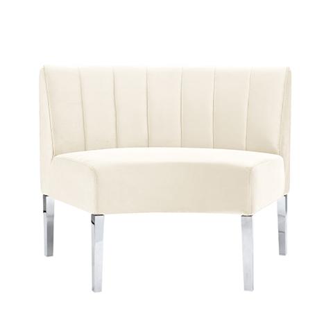 Sofa Demi Lune Ivoire