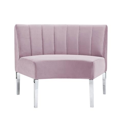 Sofa Demi Lune Rose