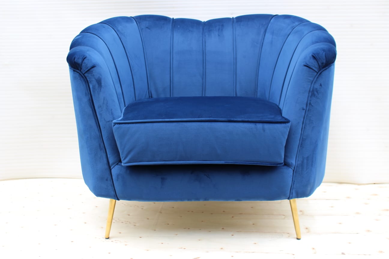 Fauteuil Bleu Royal