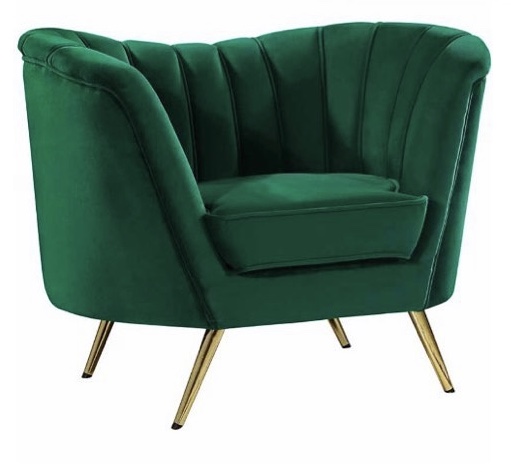 Fauteuil Vert Emeraude