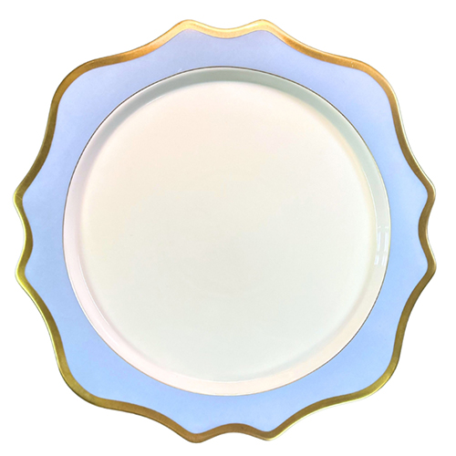 Blue Weatherly Charger Plate
