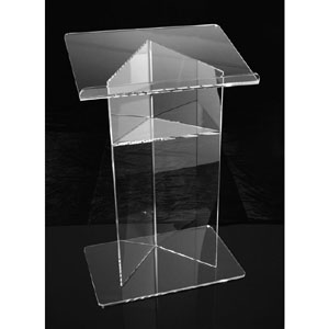 Podium Plexiglas