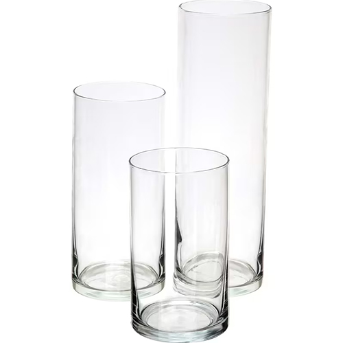 Vase cylindre/set de 3
