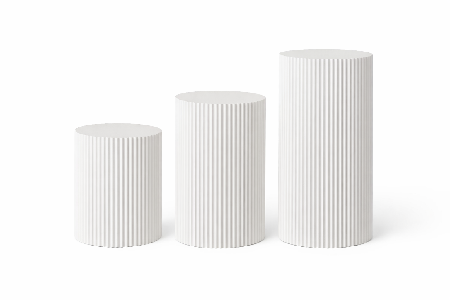 White display columns-Trio